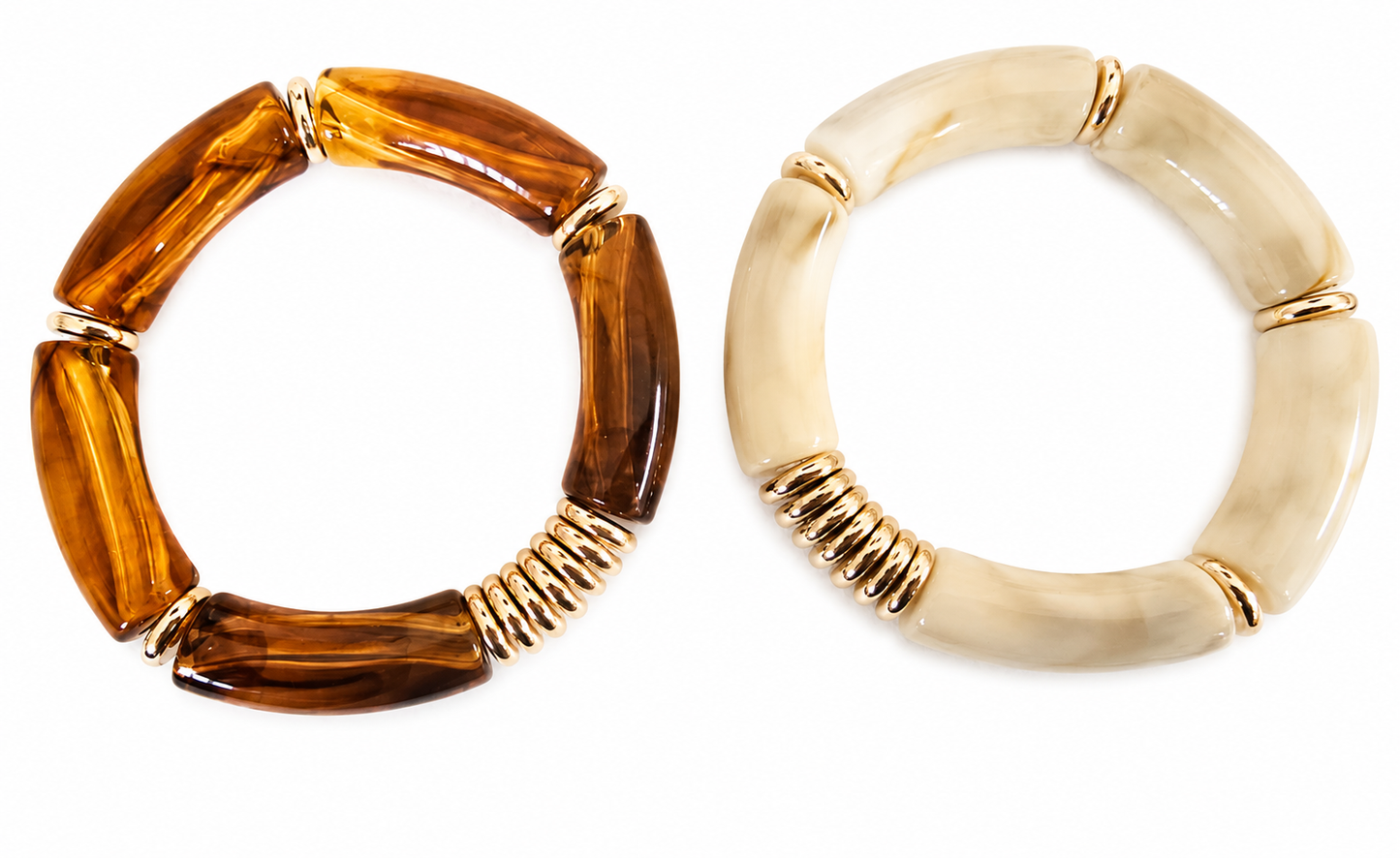 Royal Resin Bracelet Set