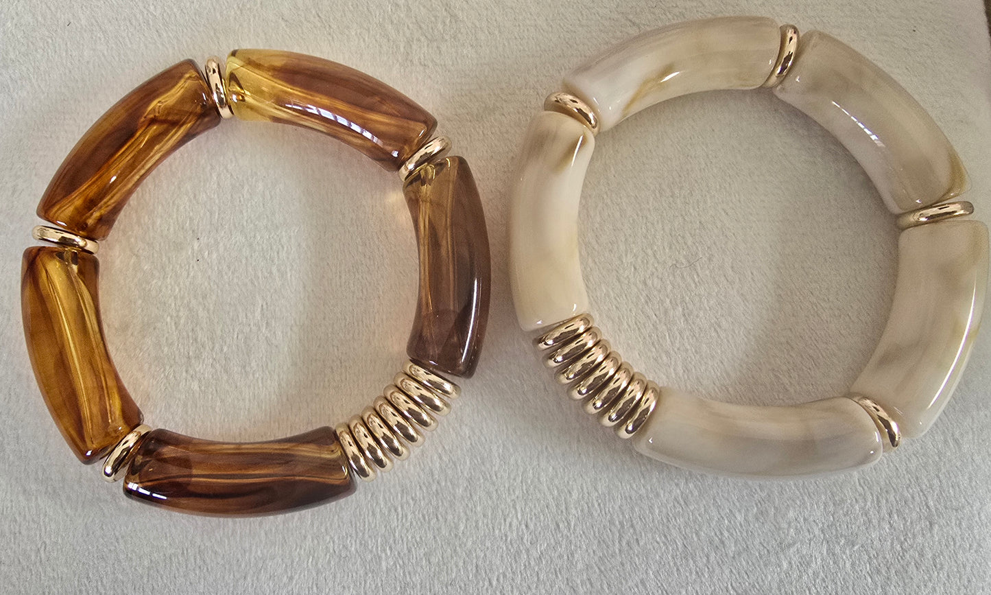 Royal Resin Bracelet Set