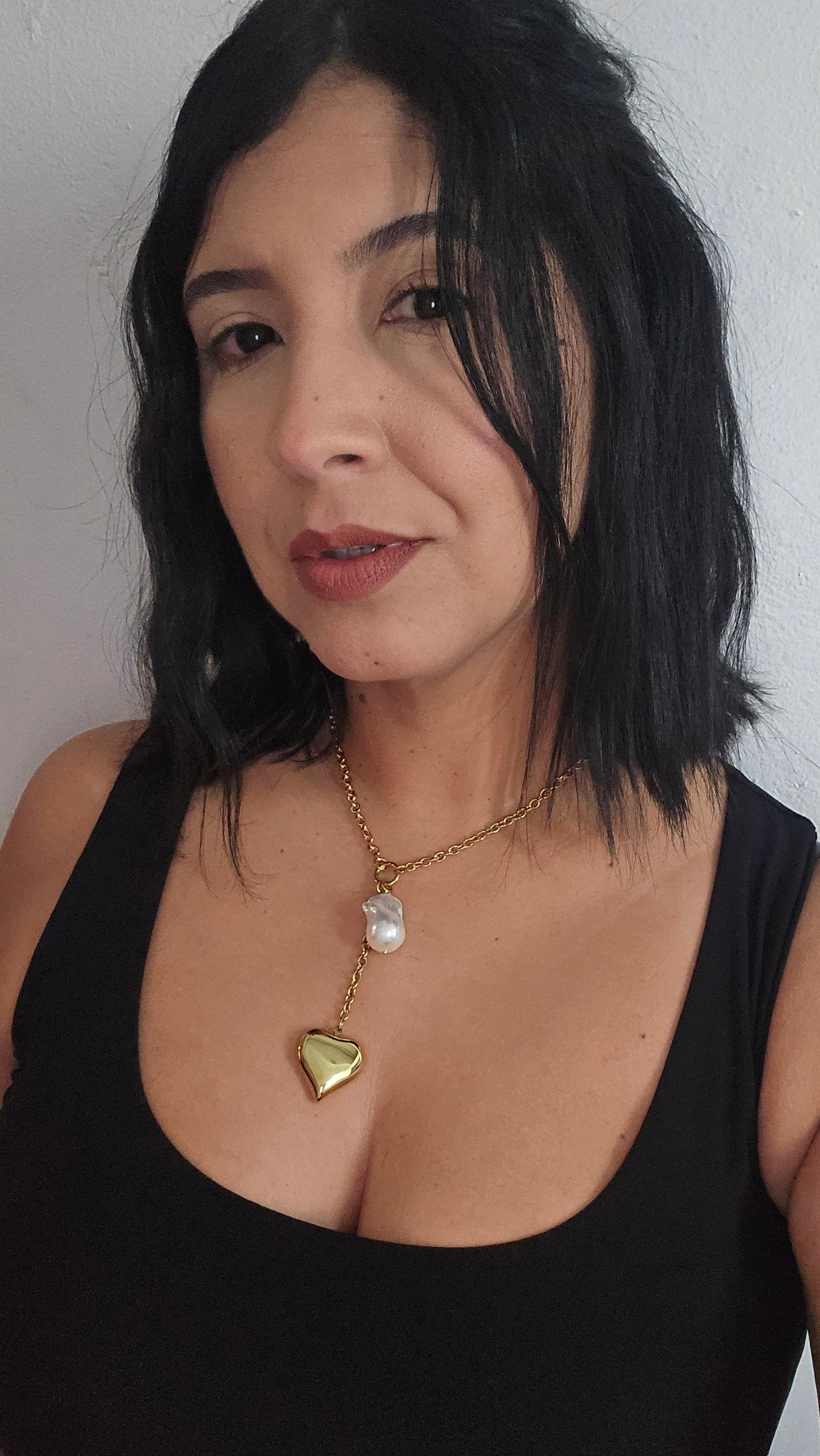 Corazón de Perla Necklace