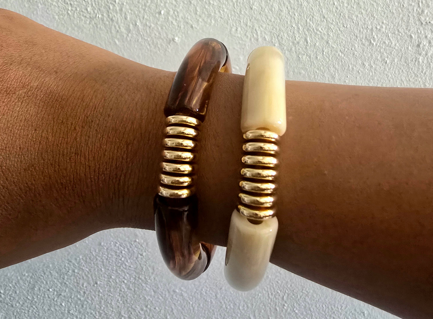 Royal Resin Bracelet Set