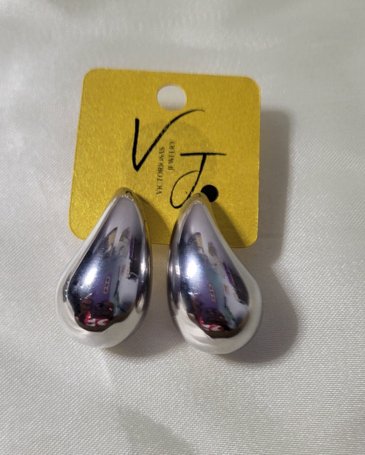 Vicky Silver Earrings