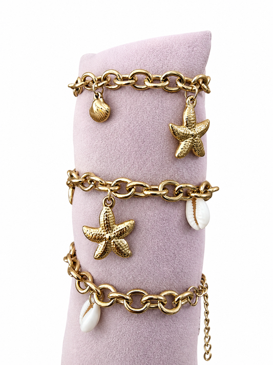 Concha y Estrella Bracelet